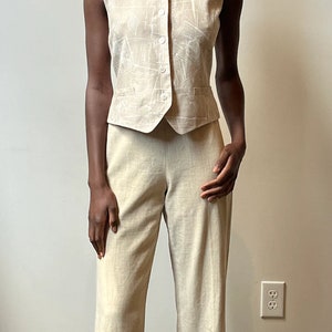 Hermes by Martin Margiela Linen Vest image 2