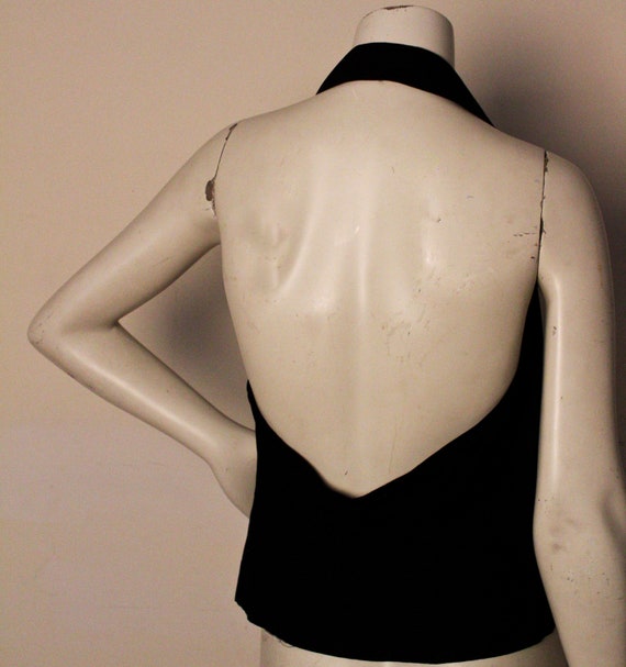 Vintage Sonia Rykiel Halter Top c. 1990s - image 6