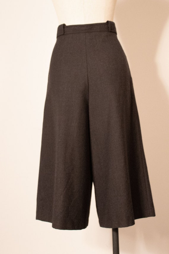 Lacoste grey wool cropped trouser