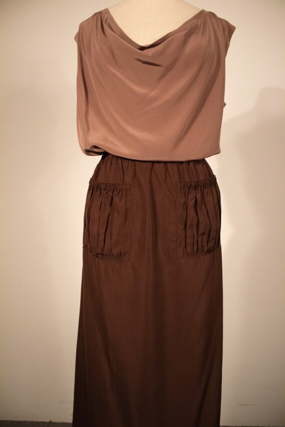 Jean Paul Gaultier Classique brown nylon taffeta m