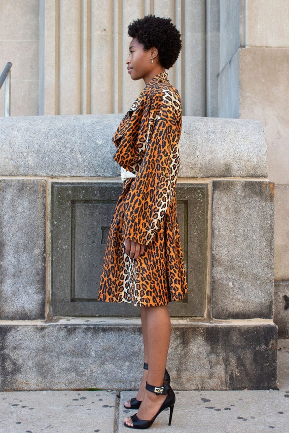 Patrick Kelly Cotton Leopard print Jacket - image 5