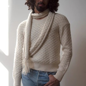 Chanel Scarf Sweater