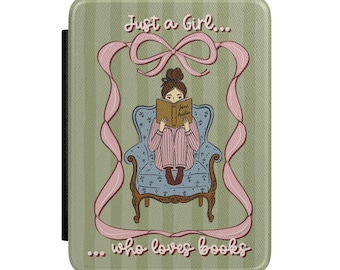 Solo una chica… Funda para Kindle