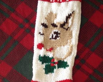 2026 Traditional Rudolph Stocking - Personalized