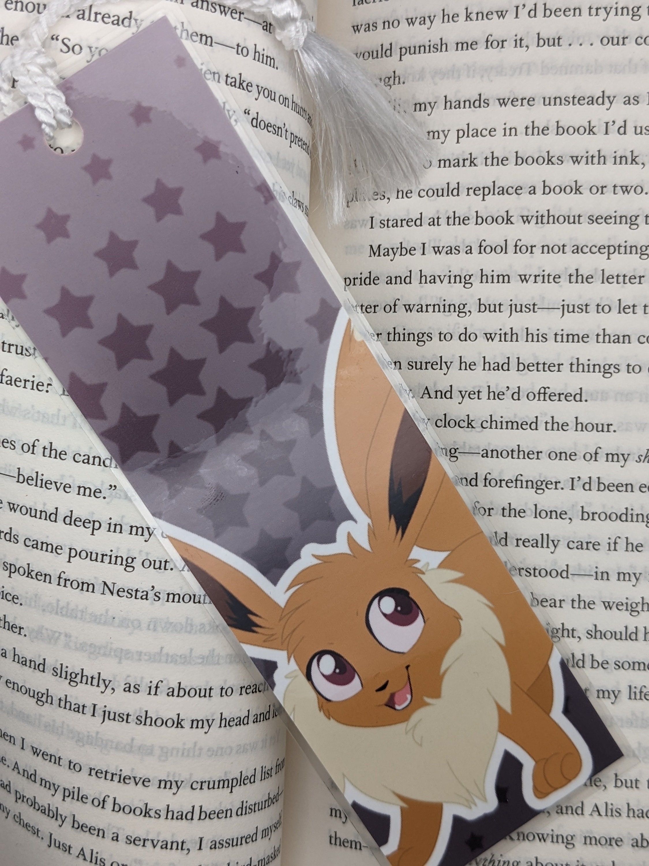 Eevee Laminated Bookmark // Laminated Cute Pokemon Eeveelutions - Etsy