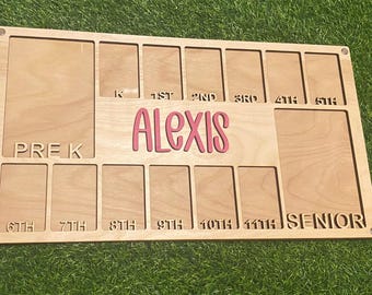 School Years Photo Frame | DIY Keepsake for School Pictures