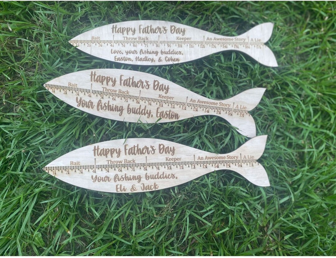 Fisherman's Ruler| Father's Day| Dad| Engraved - Etsy