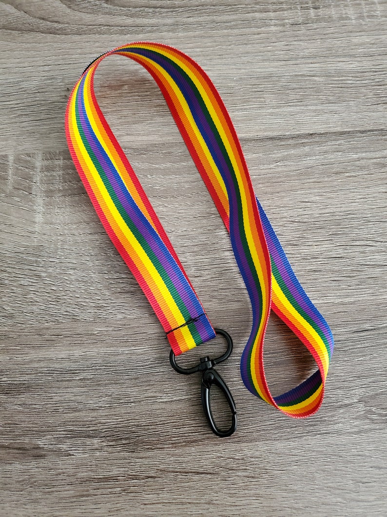 Rainbow Lanyard