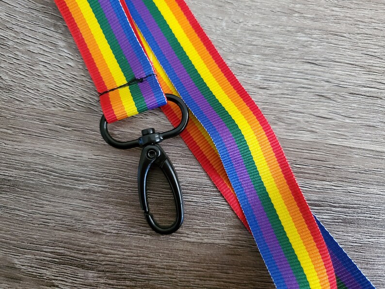 Rainbow Lanyard