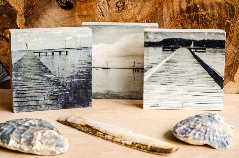 personalisierter Holzdruck, dein Foto auf Holz, ca. 10 cm, Hintergrund natur Bild 4