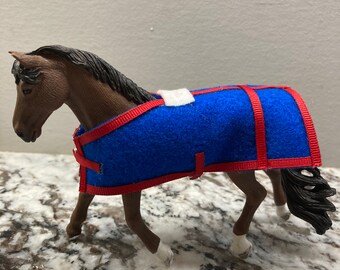 schleich horse blankets