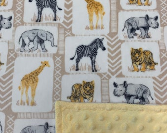 Safari Baby Blanket