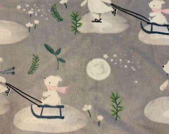 Polar Bear Baby Blanket