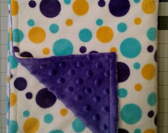 Polka Dot Baby Blanket