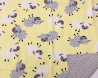 Little Sheep Baby Blanket