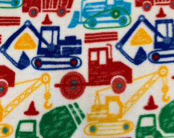 Construction Equipment Baby Blanket