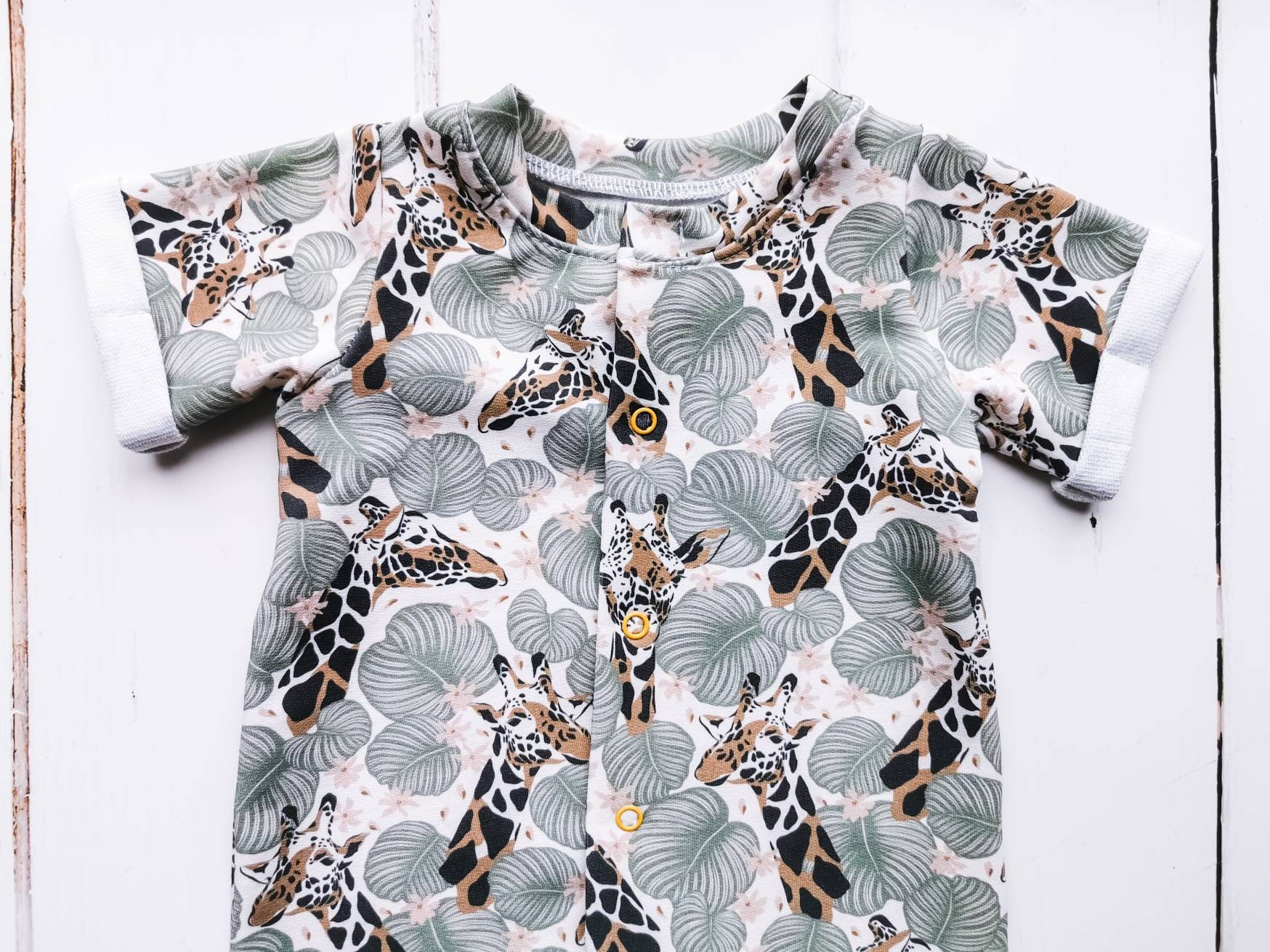 Safari baby clothes toddler giraffe romper baby boy romper Etsy