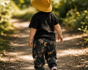 Toddler harem pants, baby harem pants, gift for kids, baby joggers, baby clothes, baby gift, baby girl gift, gender neutral baby clothes