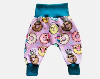 Haremsbyxor för småbarn, flickkläder, pojkkläder, present till flickor, funkig barnpresent, joggingbyxor för barn, babyshowerpresent