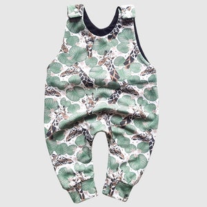 Baby boy clothes, Safari Romper, Giraffe baby romper, baby girl clothes, toddler romper, baby girl gift, safari animal gift, baby shower