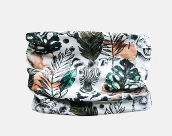 Baby Snood, Kinder Rundschal, Kleinkind Snood, Kinder Schal, Baby Halswärmer, Baby Schal, Baby Infinity Schal, Gender Neutral Baby, Safari Geschenk