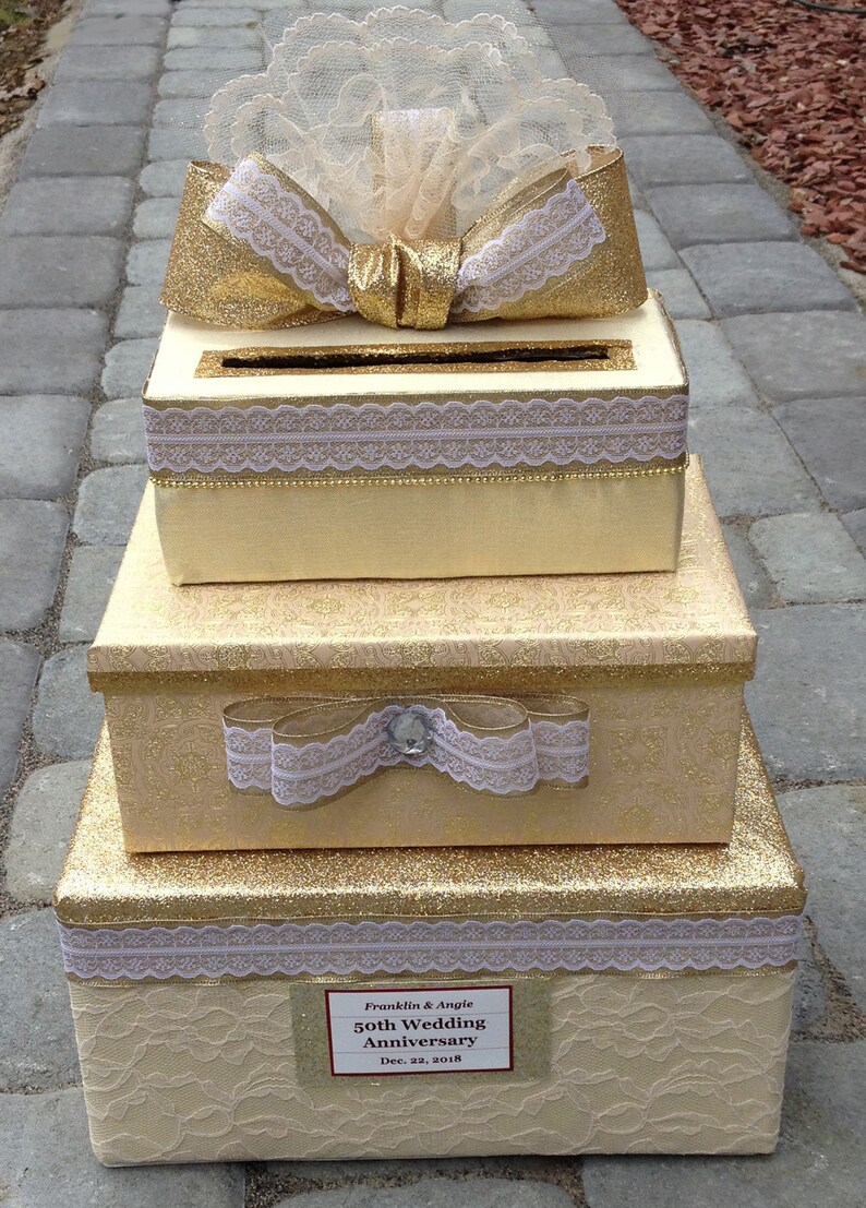 50th anniversary card box,50th anniversary gifts for parents,50th anniversary invitation,50th anniversary decorations,50th anniversary sign