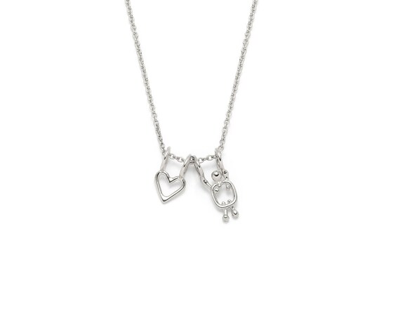 mother son necklace jewelry