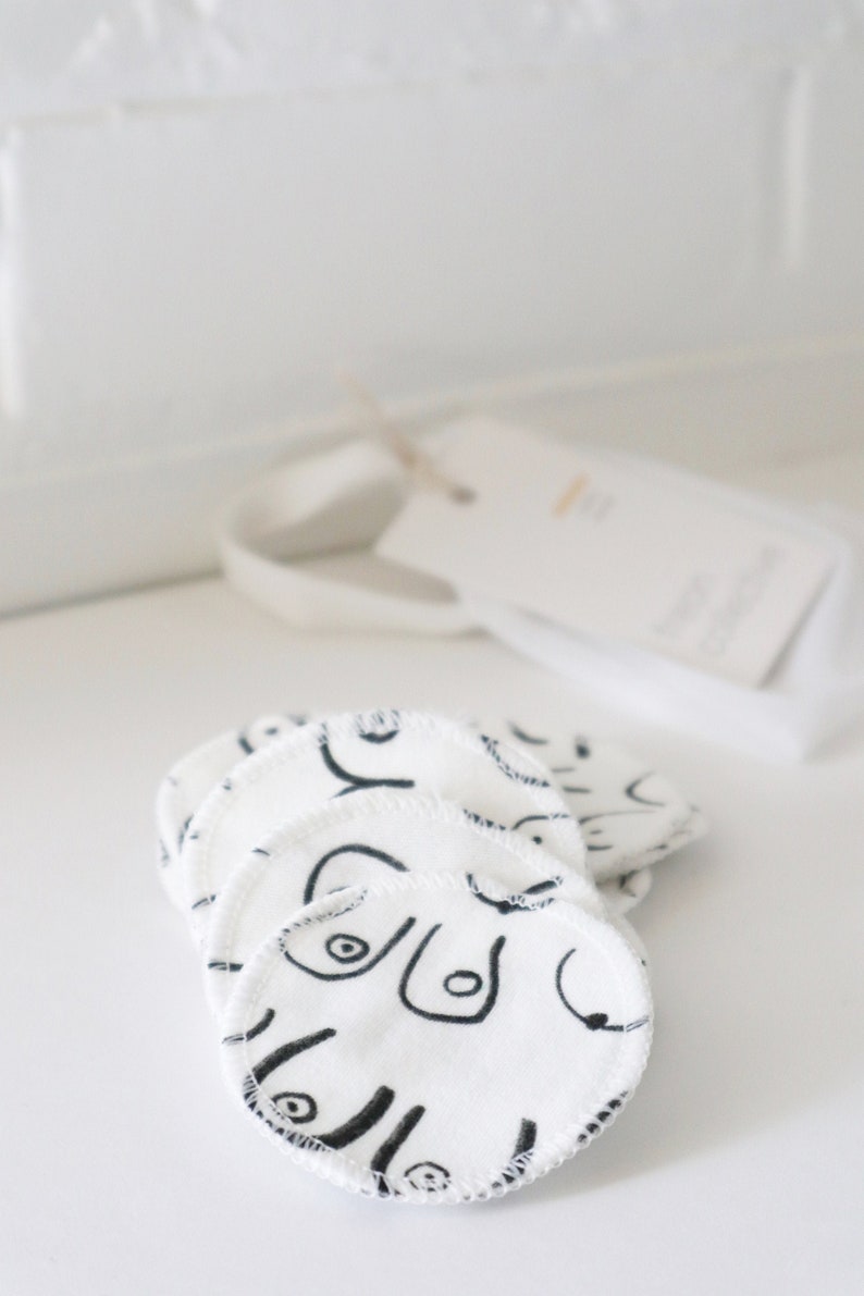 Reusable Cotton Rounds Woman Series white 100 Organic Etsy Canada