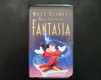 Fantasia VHS clamshell rare walt disney