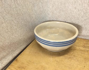 Ciotola vintage in gres a 3 righe