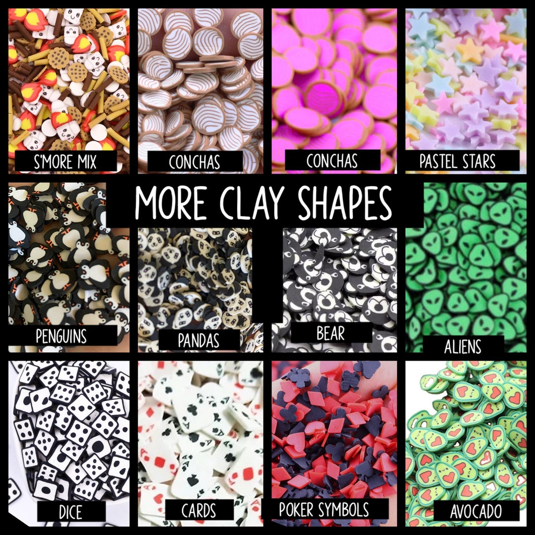 17g Random Polymer Clay Shape 5mm S'mores Campfire - Etsy