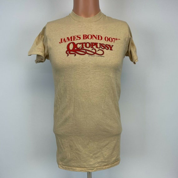 James Bond 007 Octopussy Movie Promo T Shirt Vtg … - image 2