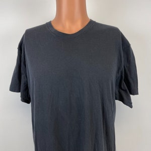 Polo Ralph Lauren Basic Undershirt T Shirt Vtg 90s Navy Blue Made USA Size L