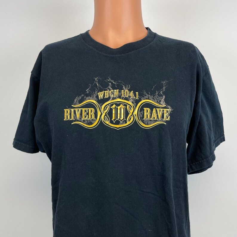 WBCN Boston Rock Radio River Rave Concert T Shirt Vtg 2004 My - Etsy