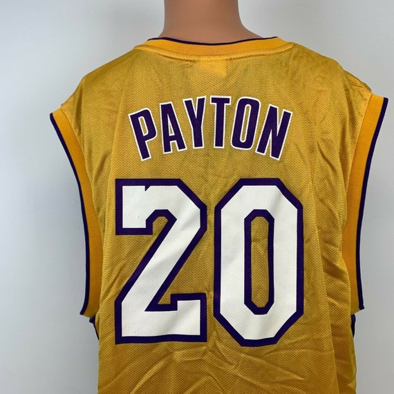 Reebok Gary Payton Los Angeles Lakers Replica Jer… - image 1