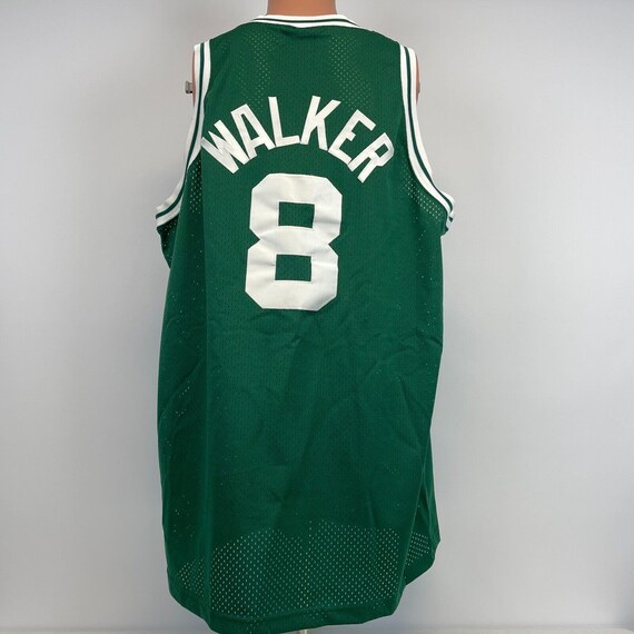 Vtg Reebok ANTOINE WALKER Green BOSTON CELTICS Youth NBA Team