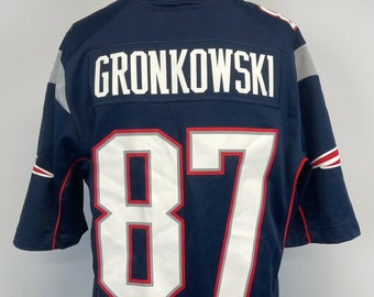 UNSIGNED Rob Gronkowski #87  Sewn Stitched  Jersey Size XL 