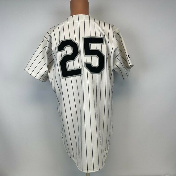 Russell Authentic Jim Abbott Chicago White Sox Je… - image 6