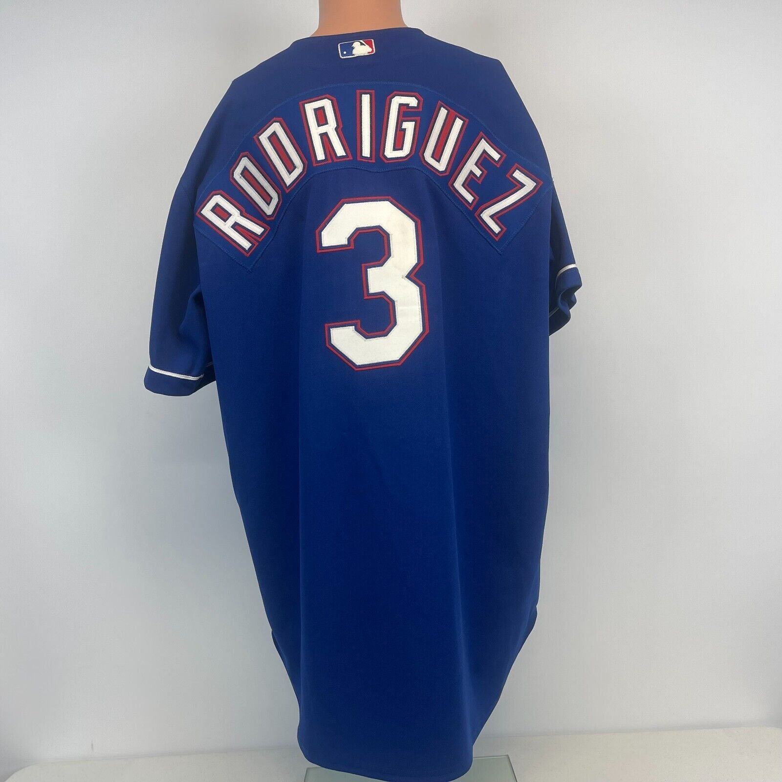 Alex Rodriguez Signed Authentic Game Model Texas Rangers Jersey