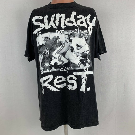 Football Sunday Is Not Always A Day Rest T Shirt … - image 2