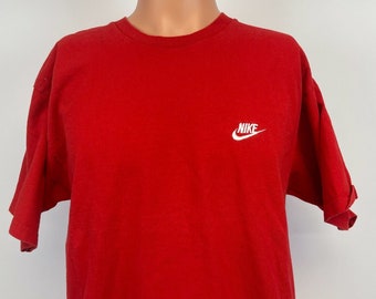 90's Nike Vintage Embroidered Logo Men's Short Sleeve T