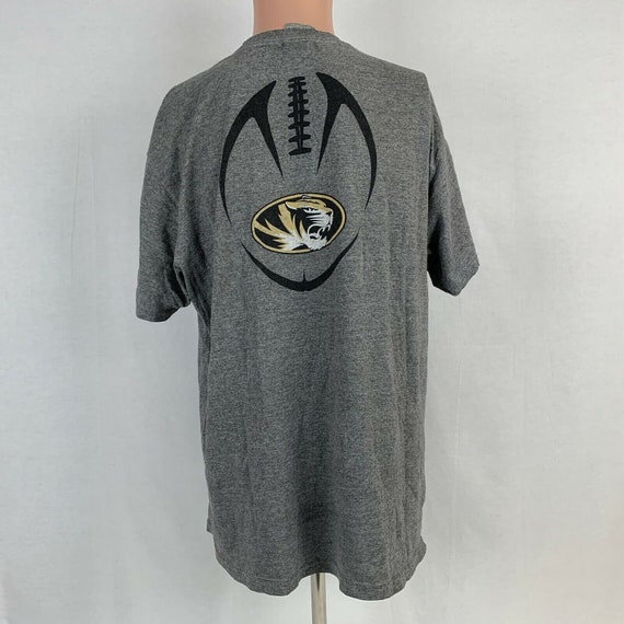 Nike Missouri Tigers Football Double Sided T Shirt Vt… - Gem