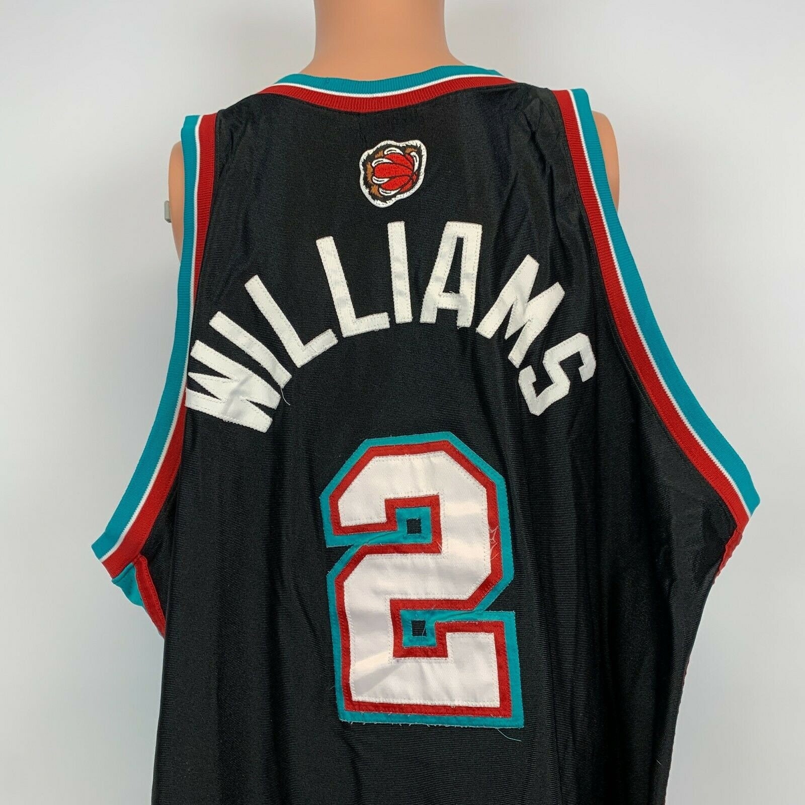 Reebok, Shirts, Memphis Grizzlies Jason Williams 2 Jersey Size 56