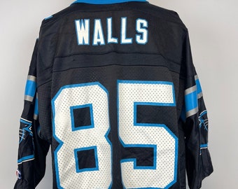 Champion Wesley Walls Carolina Panthers Replica Jersey Vtg 90s NFL Football  48