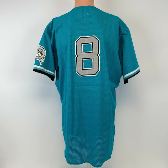 BeantownFinds Russell Authentic Andre Dawson Florida Marlins Jersey Vtg 90s MLB Diamond 48