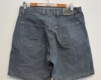 Vtg 90s Levi's Silver Tab Baggy Denim Jorts / Size 36 - Etsy