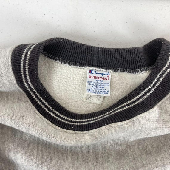 Champion Embroidered Script Reverse Weave Ringer … - image 5