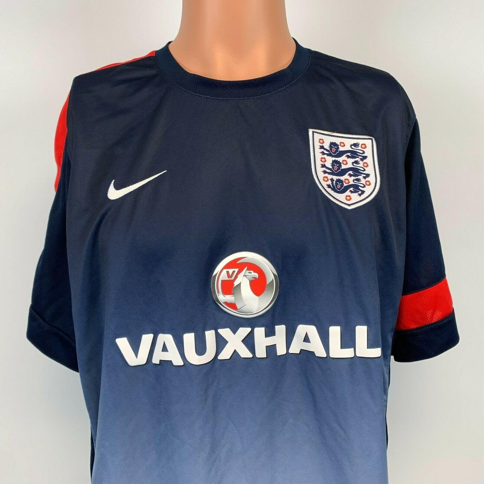 Nike England National Soccer Team Vauxhall Dri Fit - Etsy