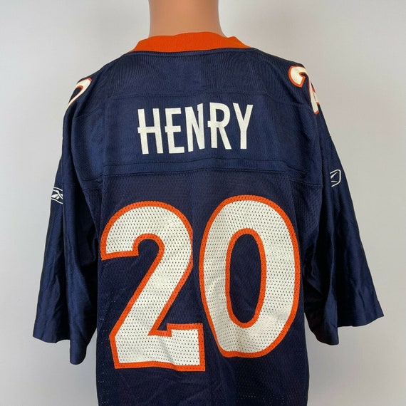 demanda Registrarse Resentimiento Reebok Travis Henry Denver Broncos Replica Camiseta de Casa - Etsy España