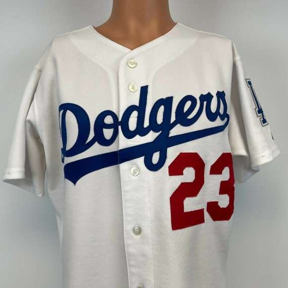 Majestic Authentic Derek Lowe Los Angeles Dodgers Jersey Vtg 